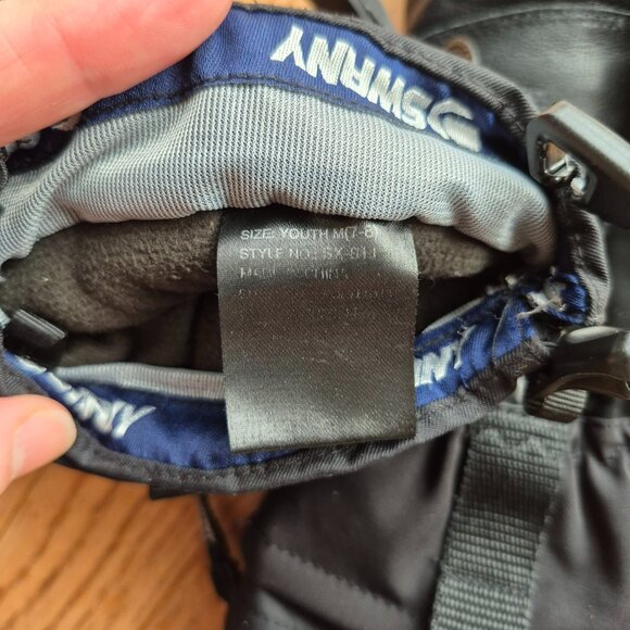 Swany Junior X-Change Mittens Youth (7-8) Black - Picture 11 of 11